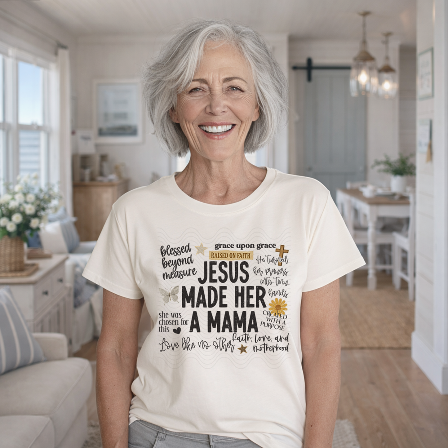 Jesus Made Her A Mama Collage