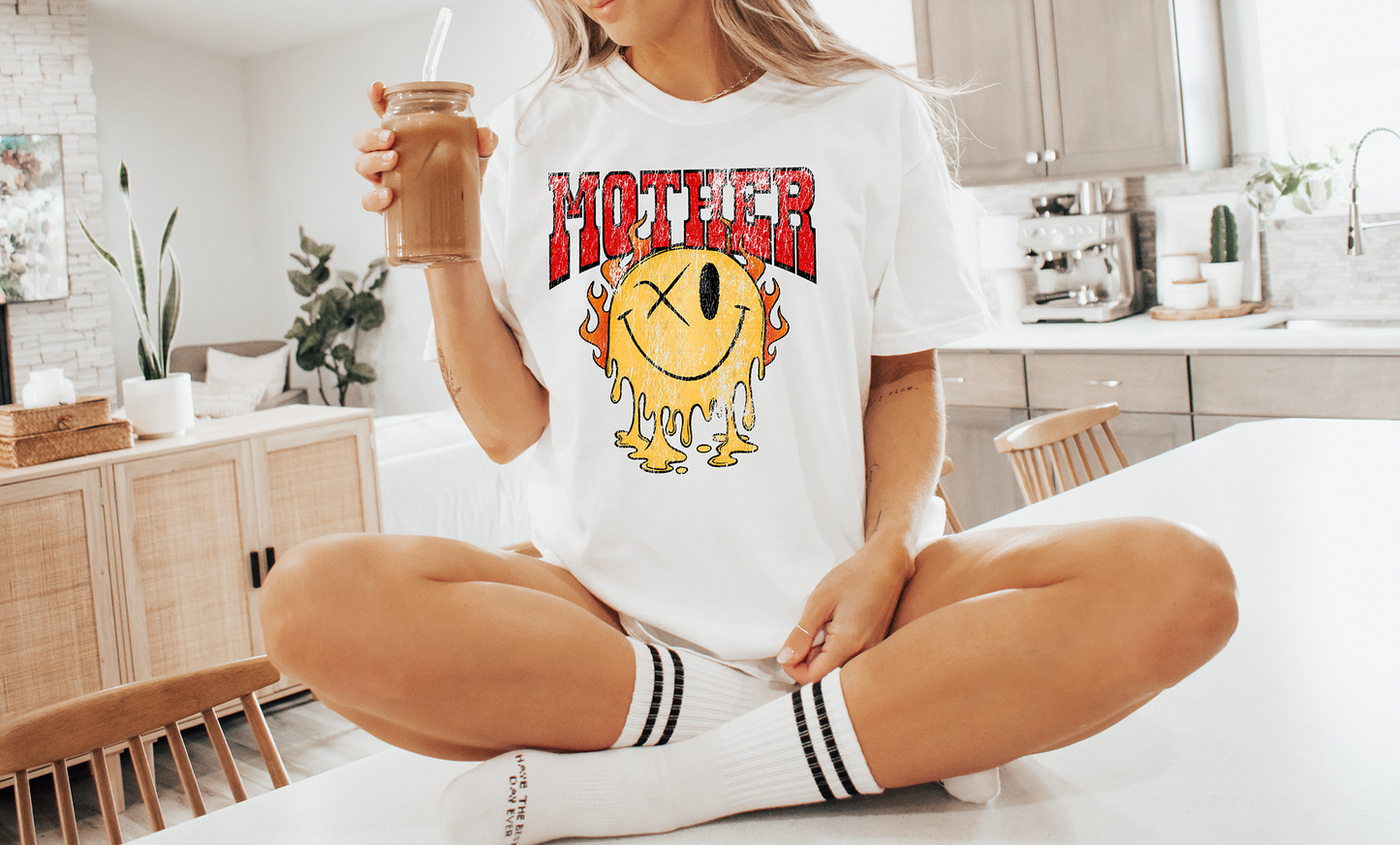 Grunge Mother Smiley