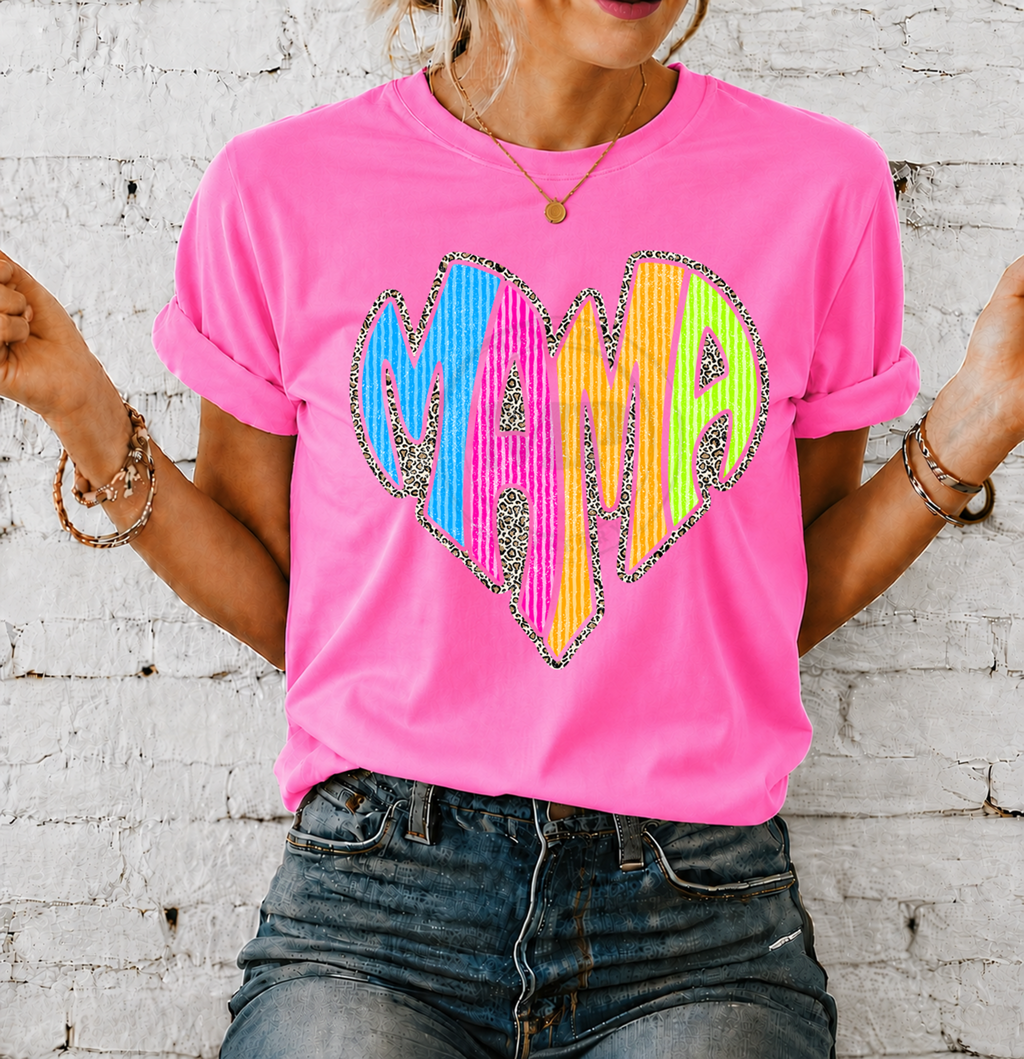 Leopard Heart Mama