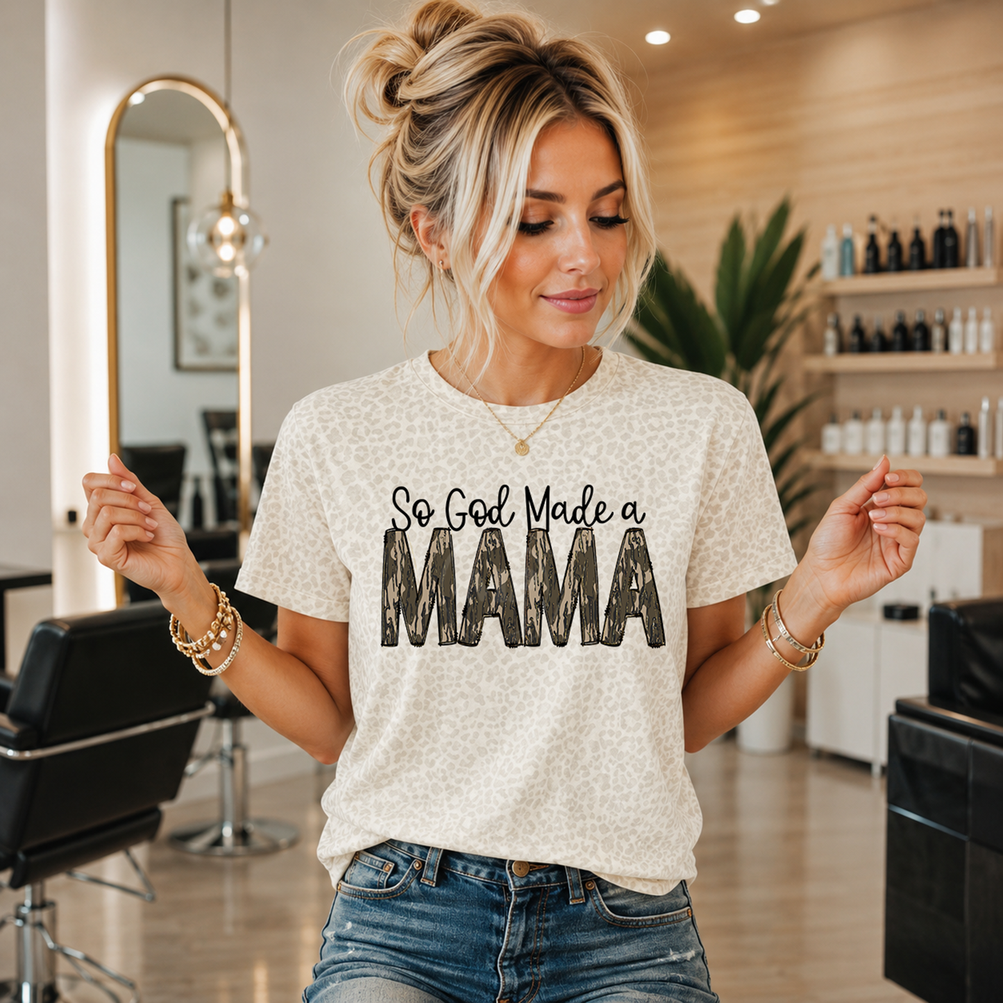 So God Made A Mama Camo