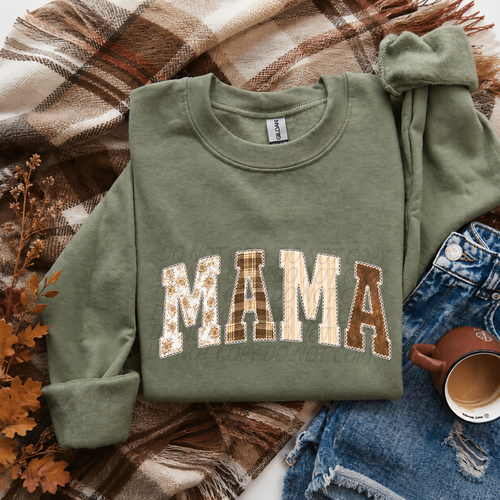 Load image 1 in gallery view. Plaid Falll Mama