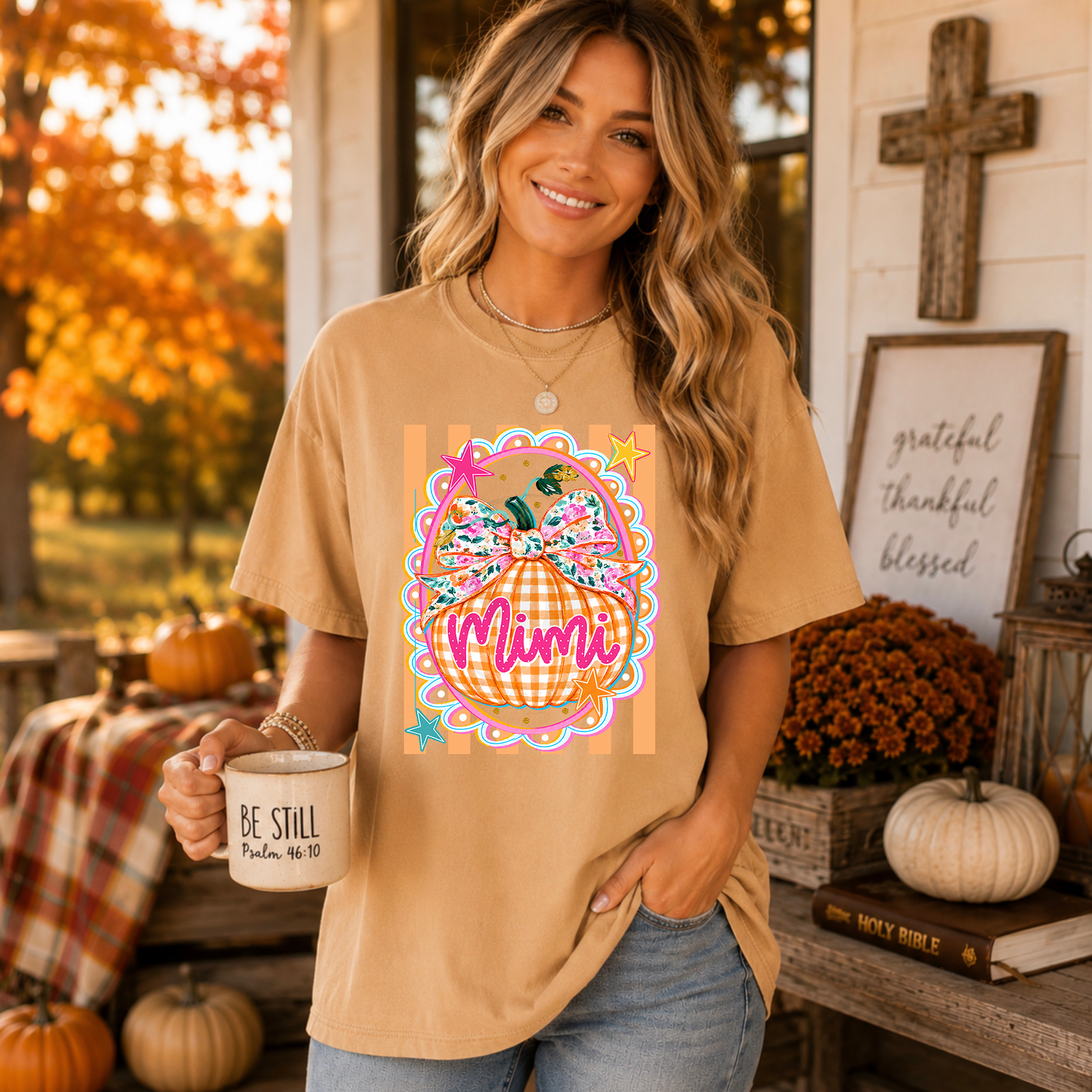 Plaid and Stripe Fall Mamas