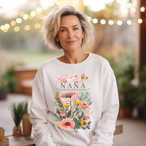 Load image 1 in gallery view. Boho Floral Nana