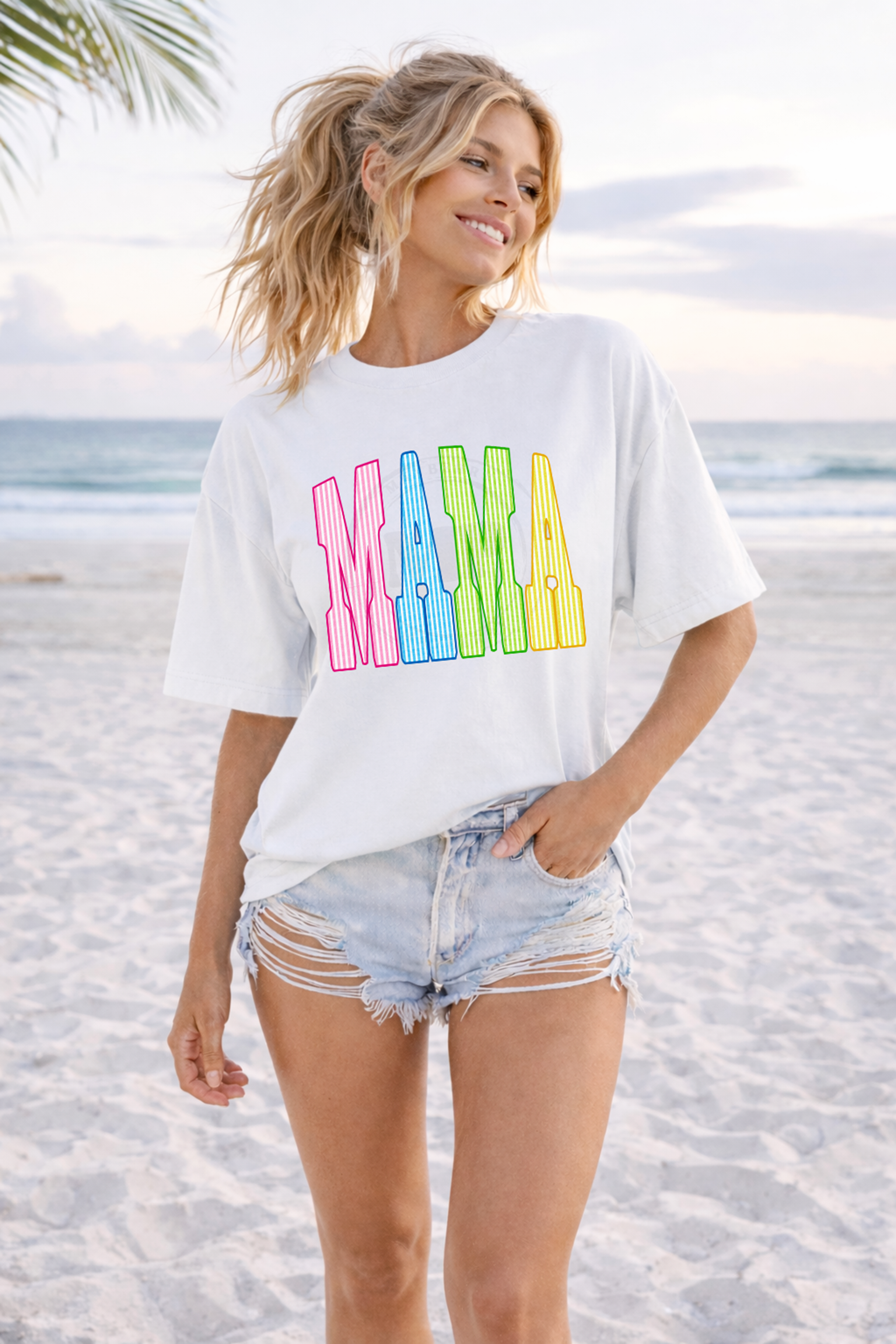 Bright Seersucker Mamas