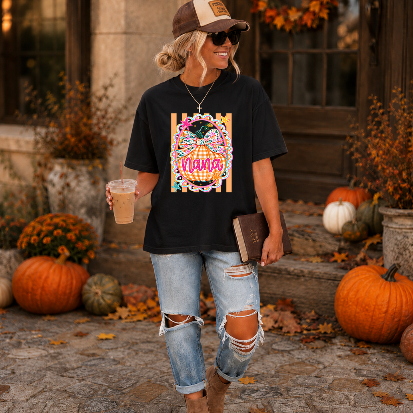 Plaid and Stripe Fall Mamas
