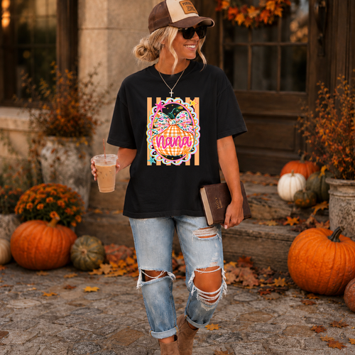 Load image 1 in gallery view. Plaid and Stripe Fall Mamas