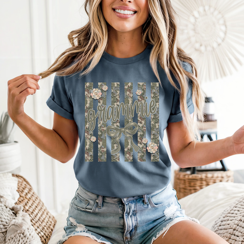 Load image 1 in gallery view. Camo Mama and Grandmas