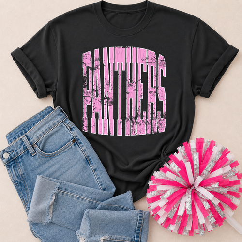Load image 1 in gallery view. Giant Pink Distressed Mascots