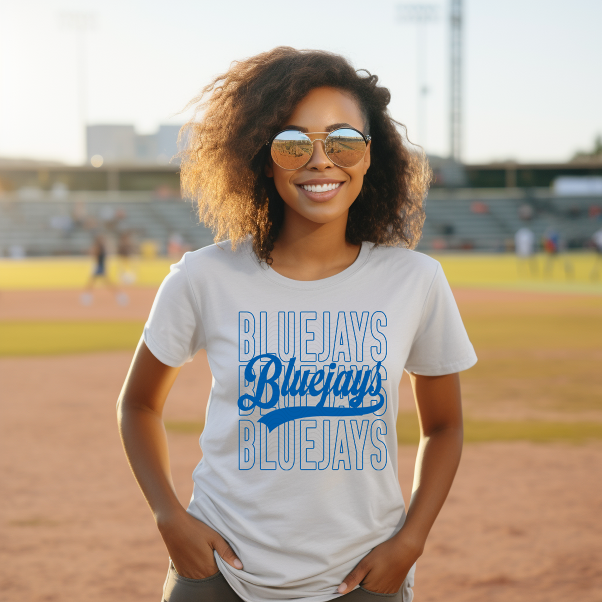 Bluejays Echo Outline