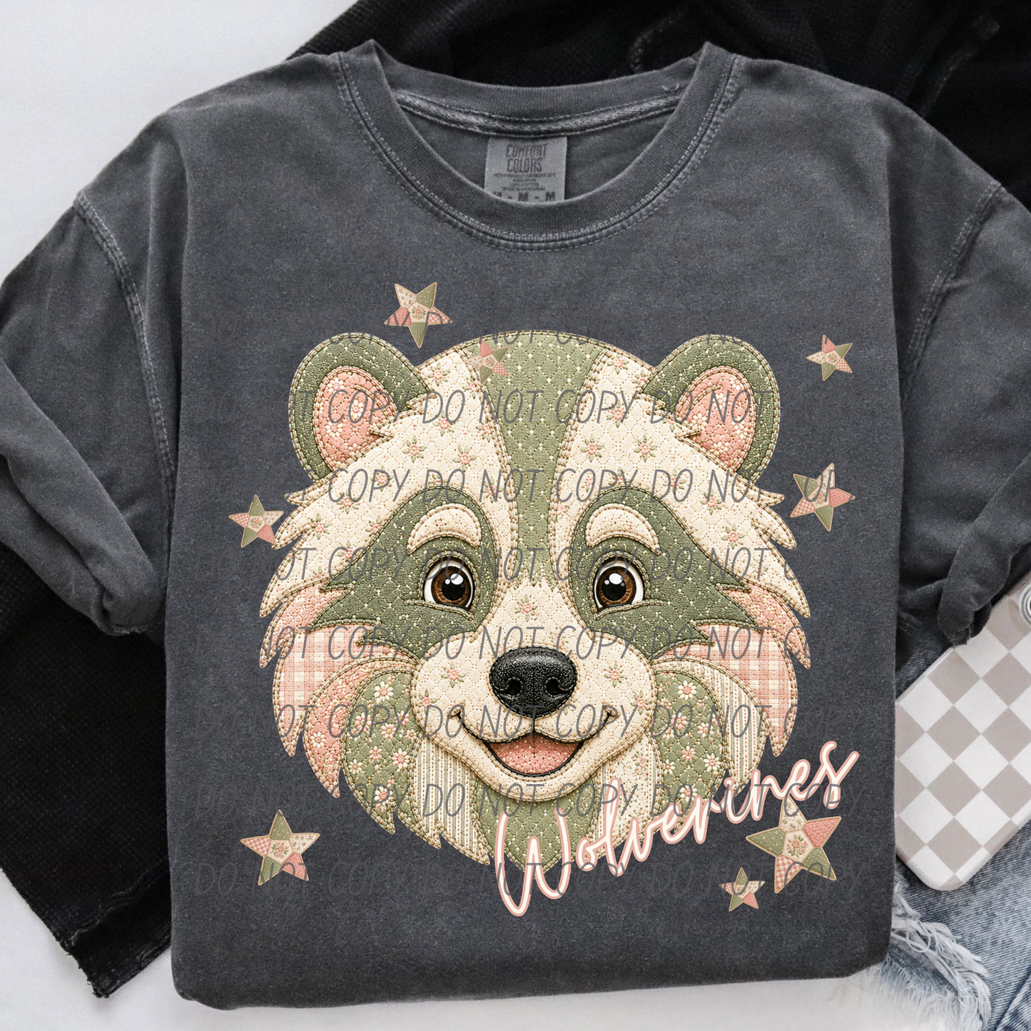 Boho Patchwork Mascots