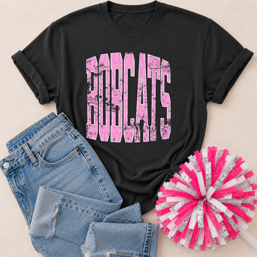 Load image 1 in gallery view. Giant Pink Distressed Mascots