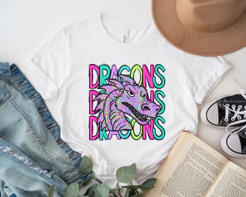 Load image 1 in gallery view. Splatter Dragons