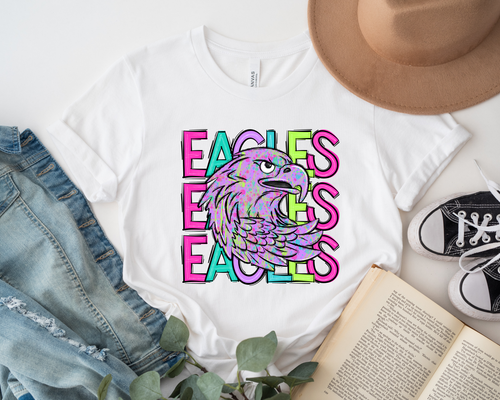 Load image 1 in gallery view. Splatter Eagles