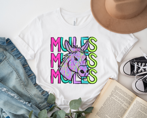 Load image 1 in gallery view. Splatter Mules