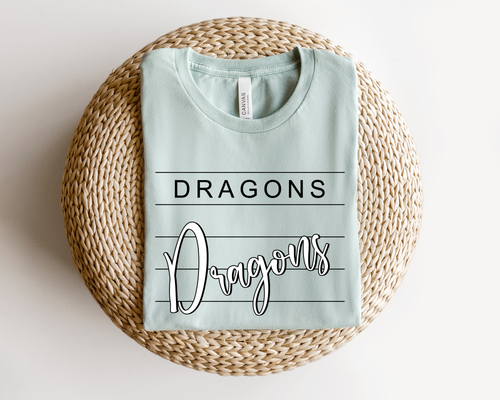 Load image 1 in gallery view. Simple Dragons