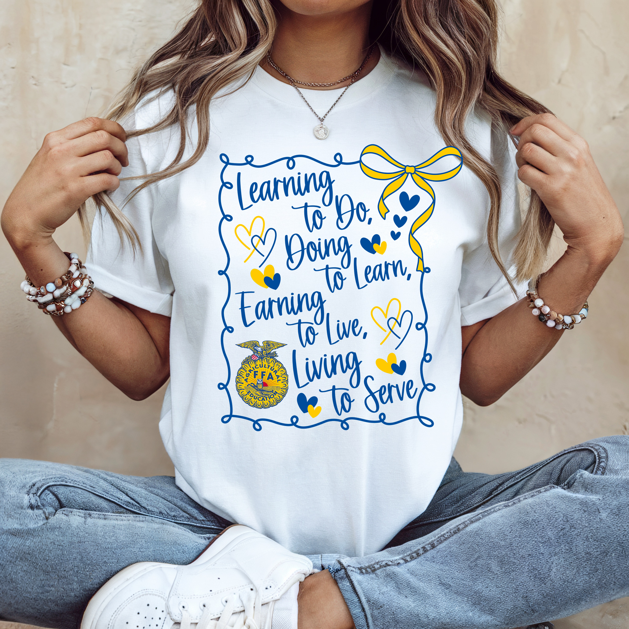 Learning To Do, Doing To Learn, Earning To Live, Living To Serve