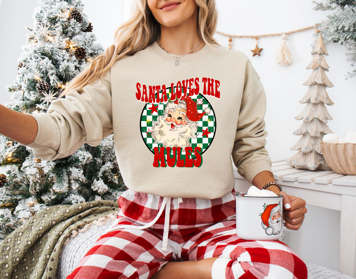Santa Loves The Mules
