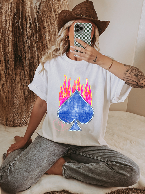 Load image 1 in gallery view. Neon Spade