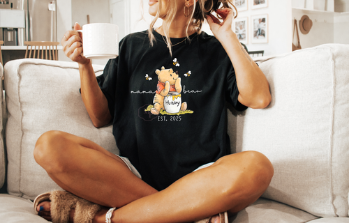 Load image 1 in gallery view. Mama Hunny Bear White