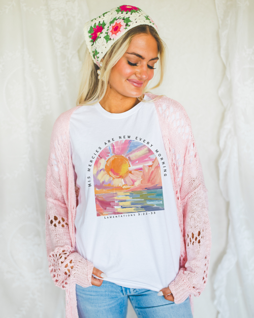 Load image 1 in gallery view. His Mercies Are New Every Morning Watercolor