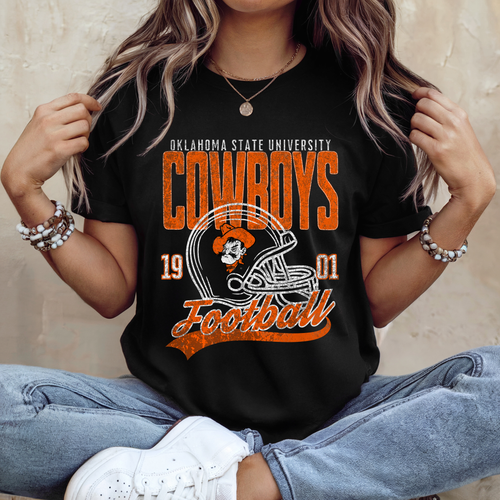 Load image 1 in gallery view. Vintage Cowboys Helmet