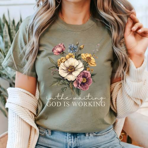 Load image 1 in gallery view. Boho In The Waiting God Is Working