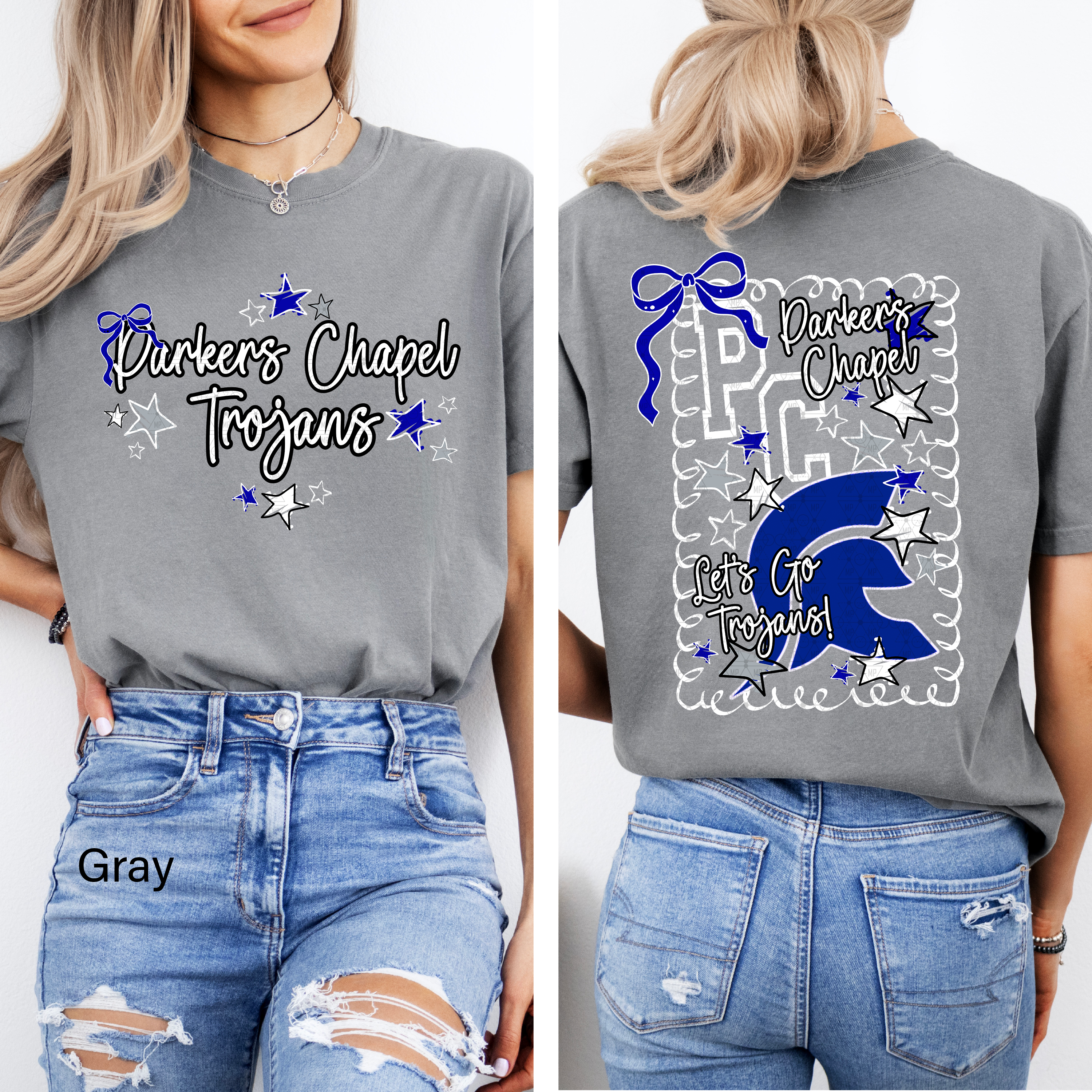 Parkers Chapel Trojans Doodle