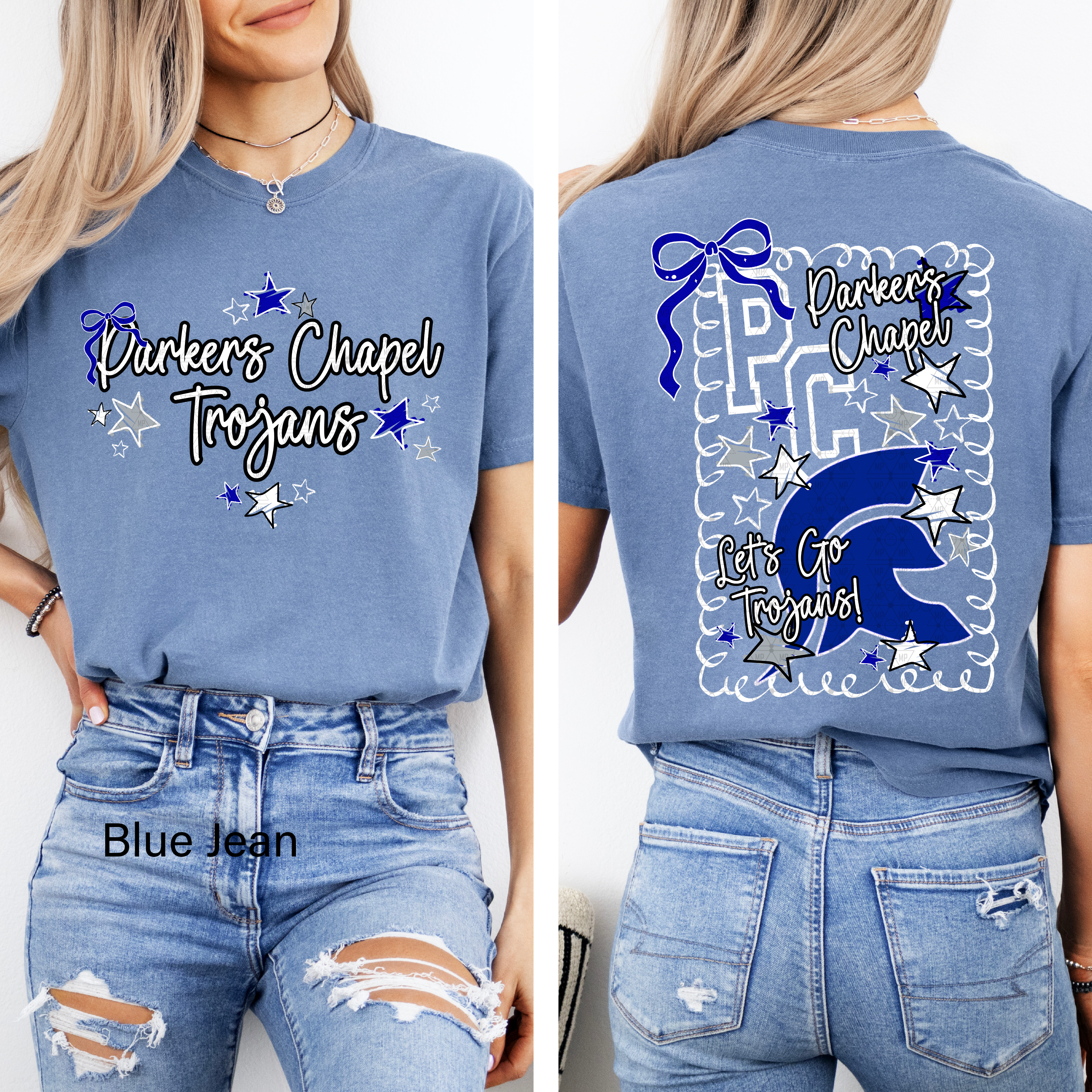 Parkers Chapel Trojans Doodle