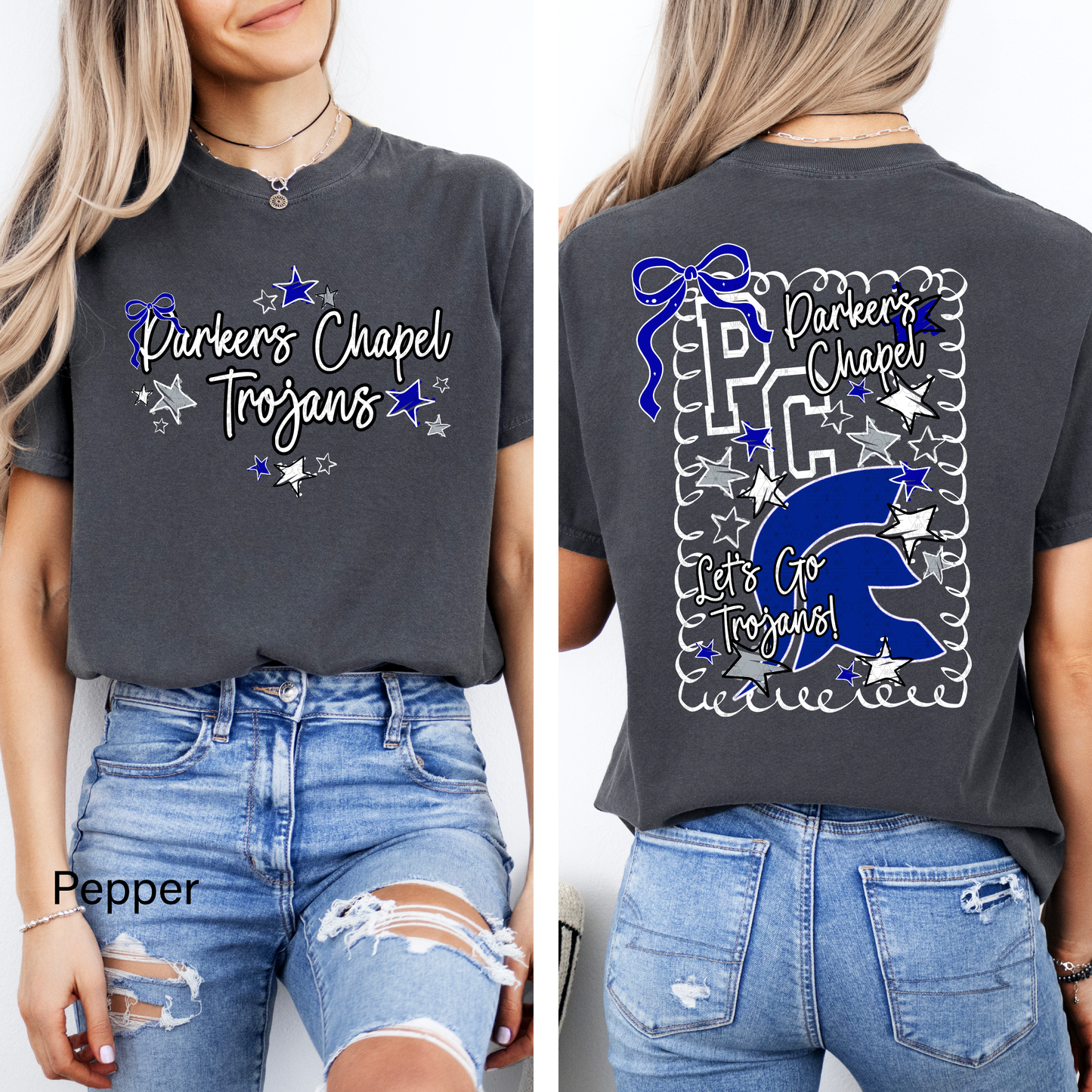 Parkers Chapel Trojans Doodle