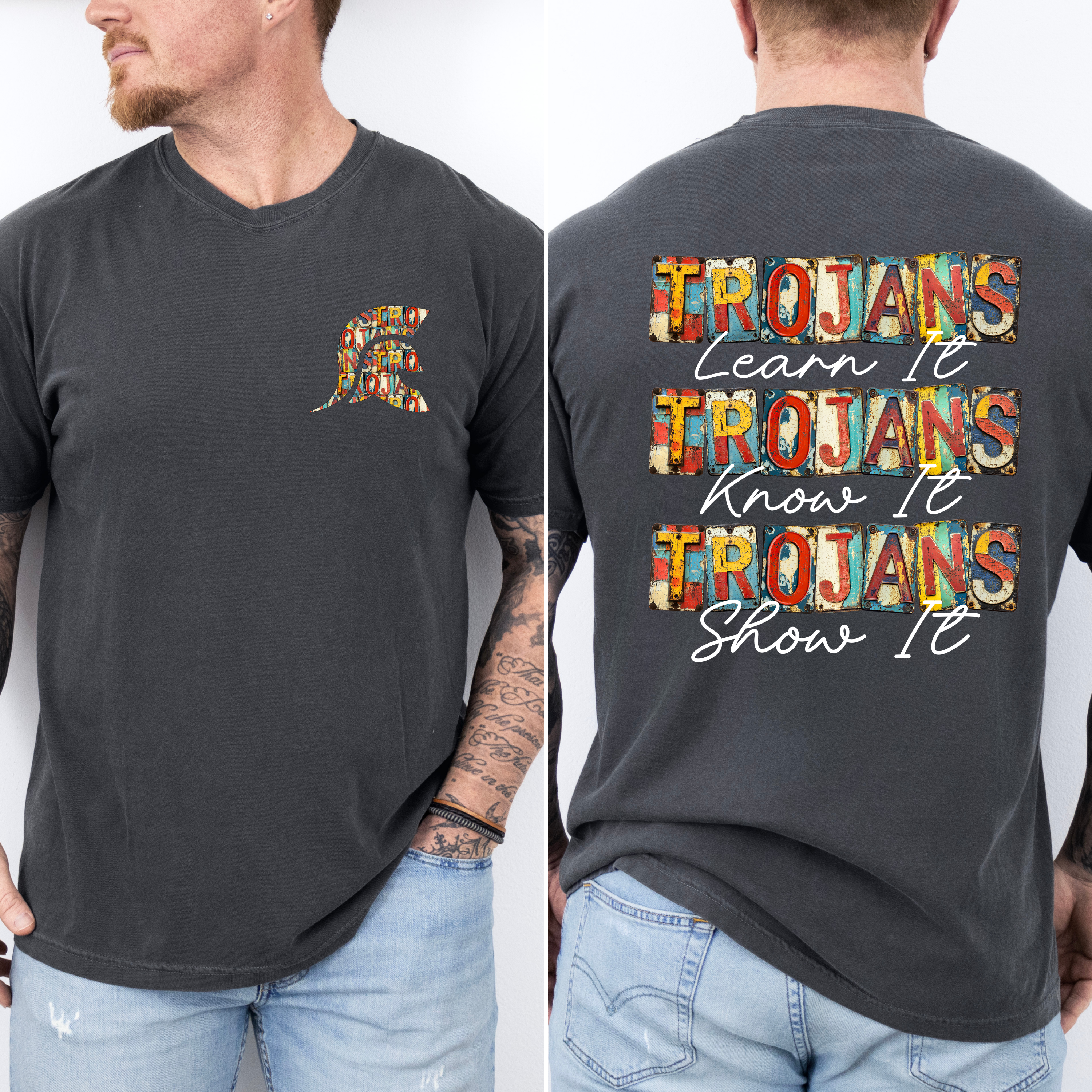 Vintage Trojans Learn It, Know It, Show It