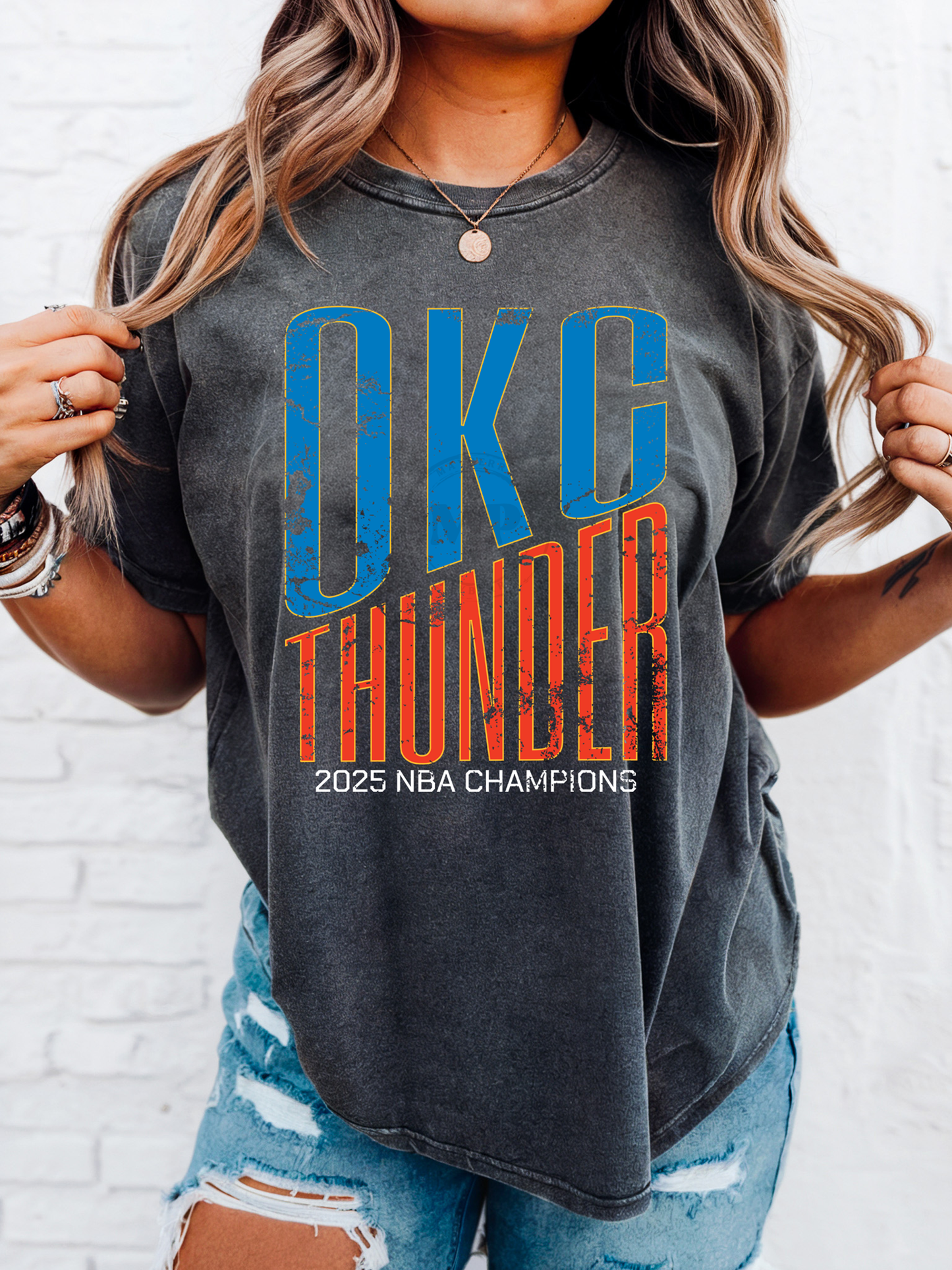 Tall Distressed Thunder