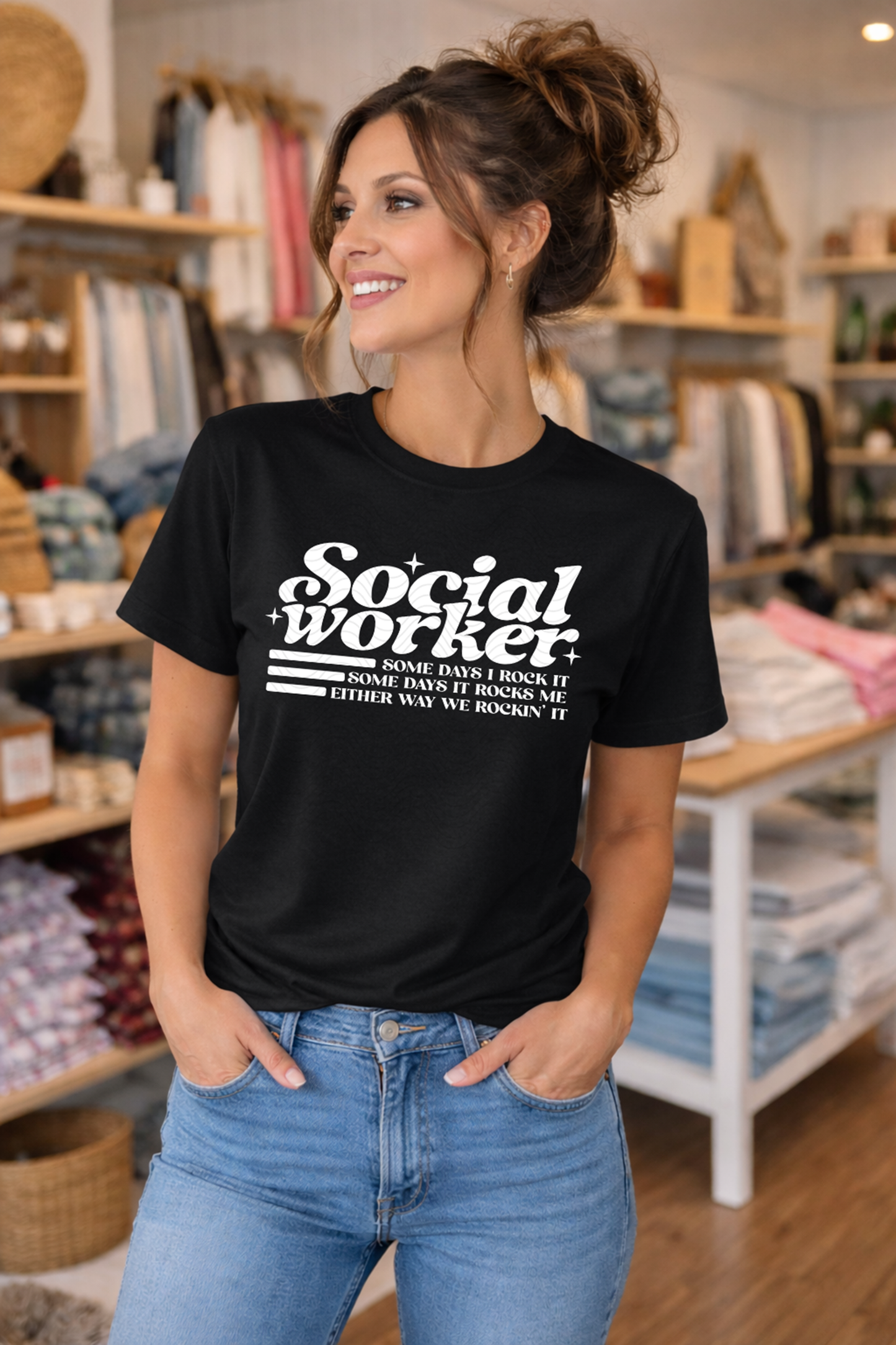 Social Worker Some Days I Rock It