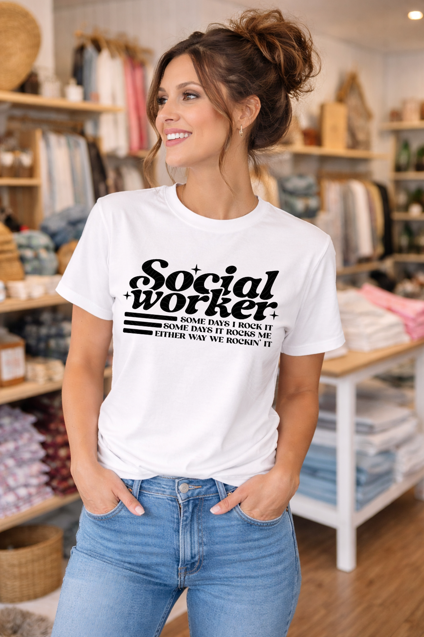 Social Worker Some Days I Rock It