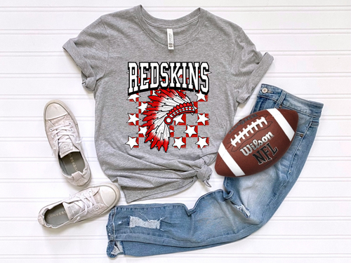 Load image 1 in gallery view. Checkered Redskins