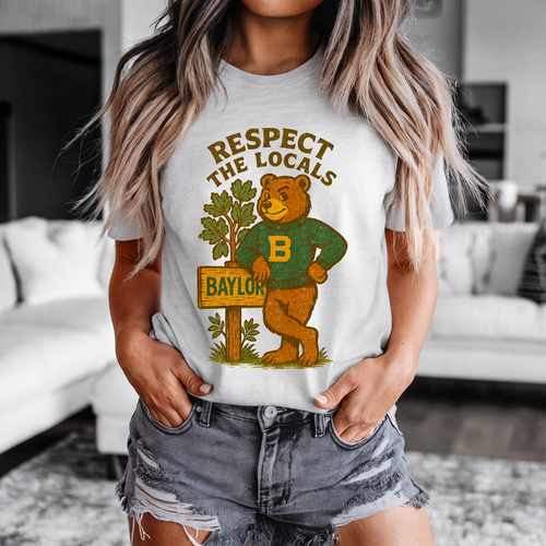 Load image 1 in gallery view. Respect The Locals Baylor