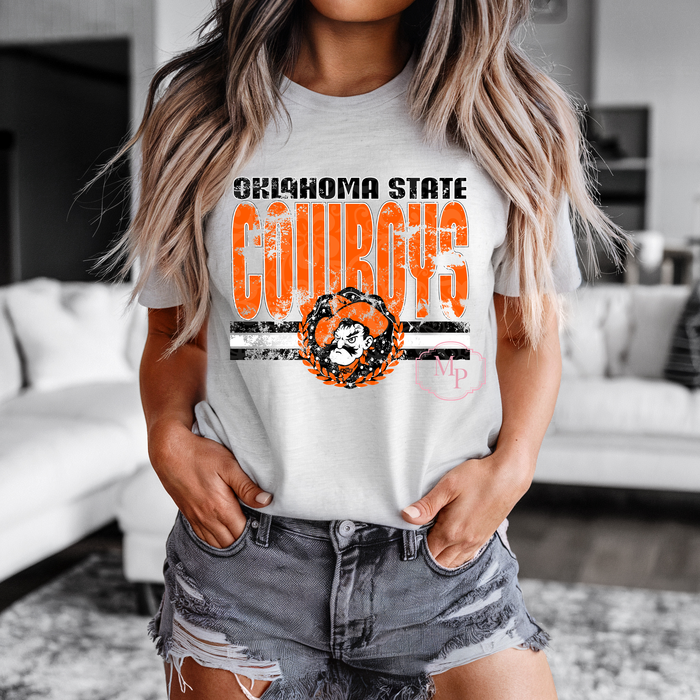 Distressed OSU Cowboys