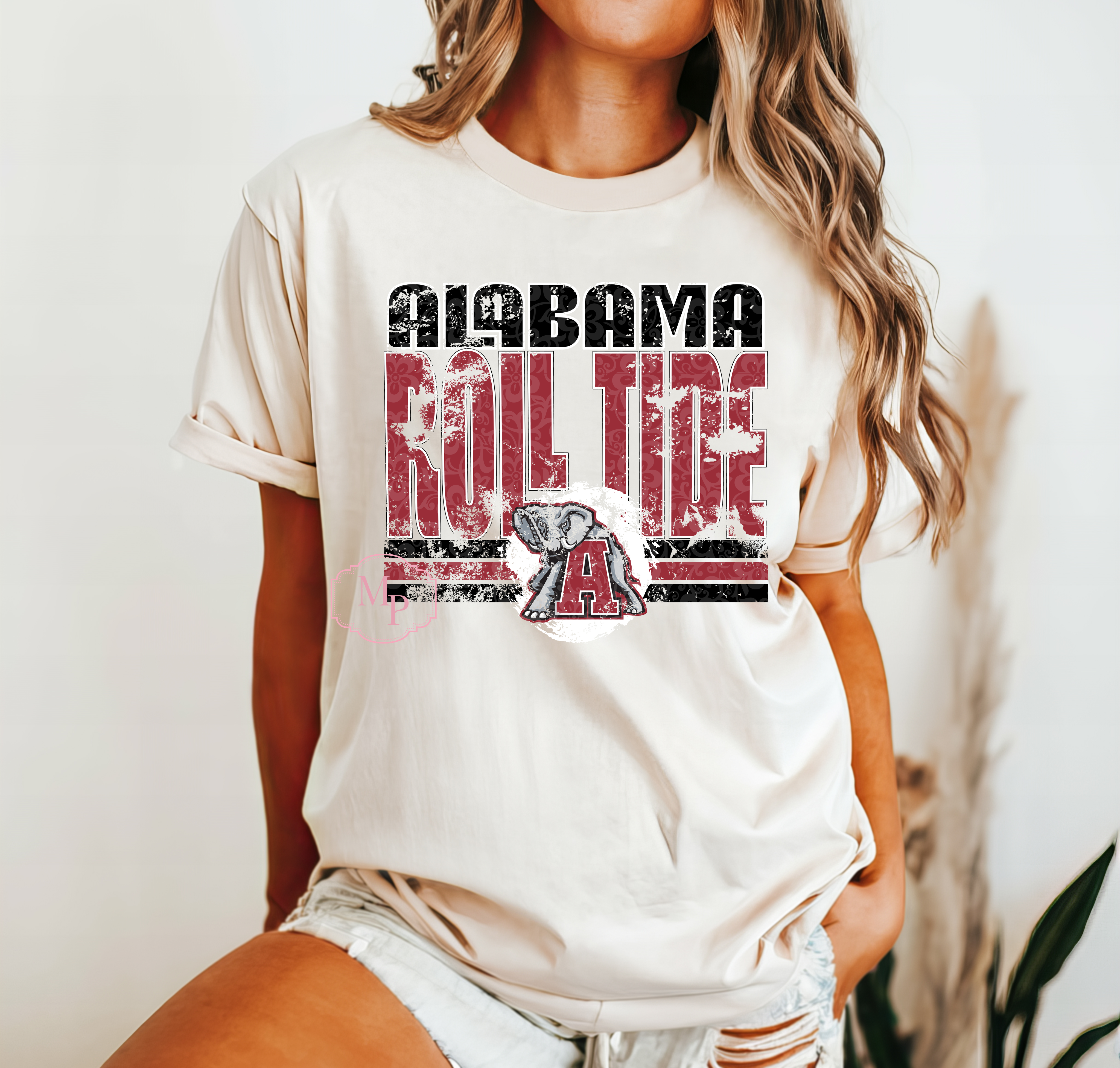 Distressed Roll Tide