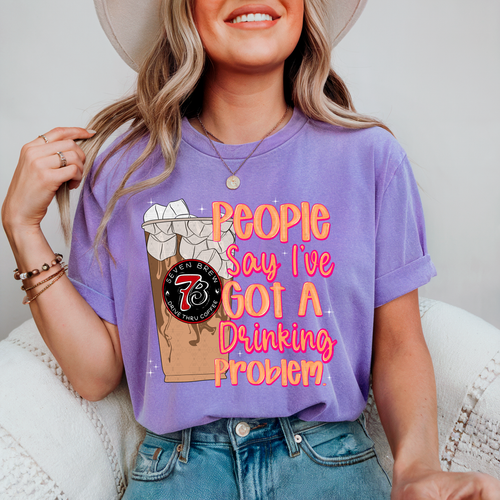 Load image 1 in gallery view. People Say I Have A Drinking Problem 7 Brews