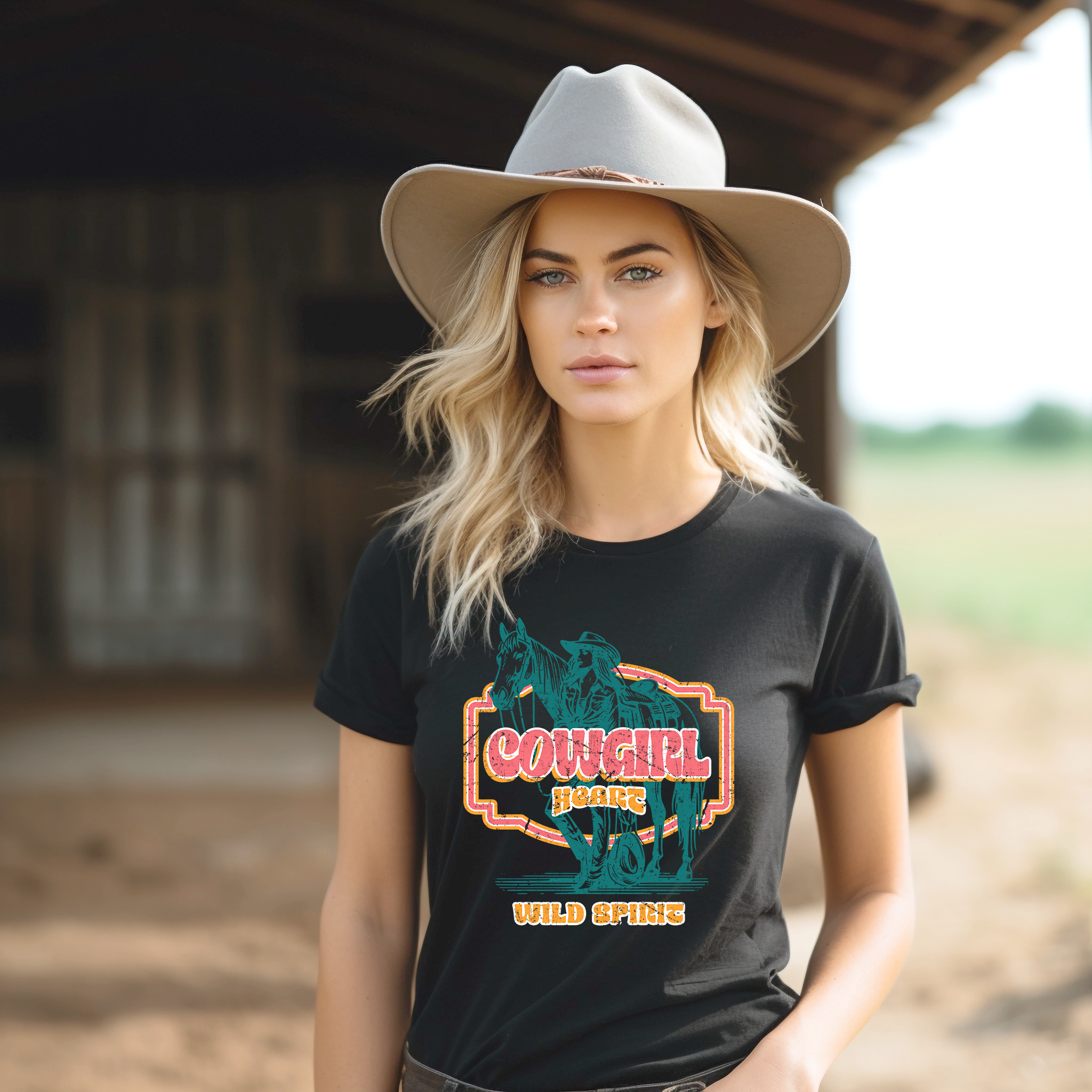 Cowgirl Heart Wild Spirit