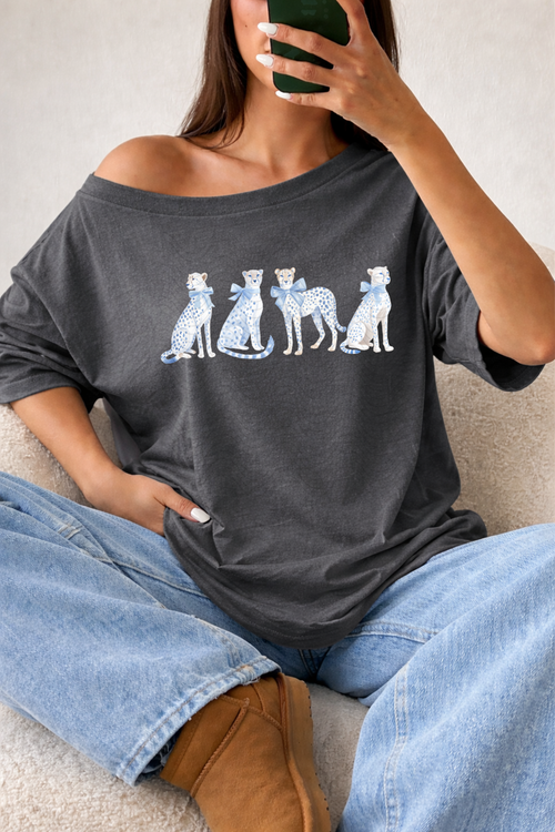 Load image 1 in gallery view. Grandmillennial Cheetahs