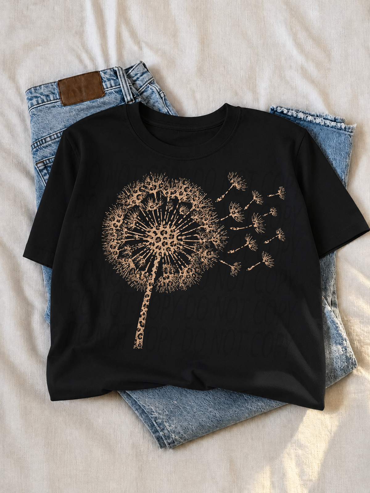 Halftone Leopard Dandelion