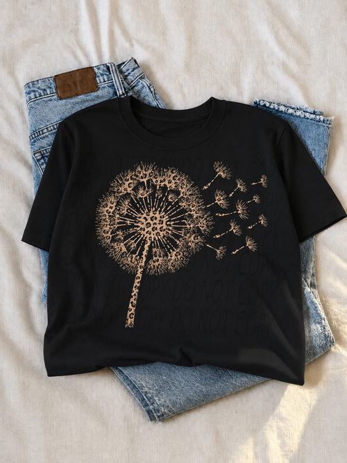 Load image 1 in gallery view. Halftone Leopard Dandelion