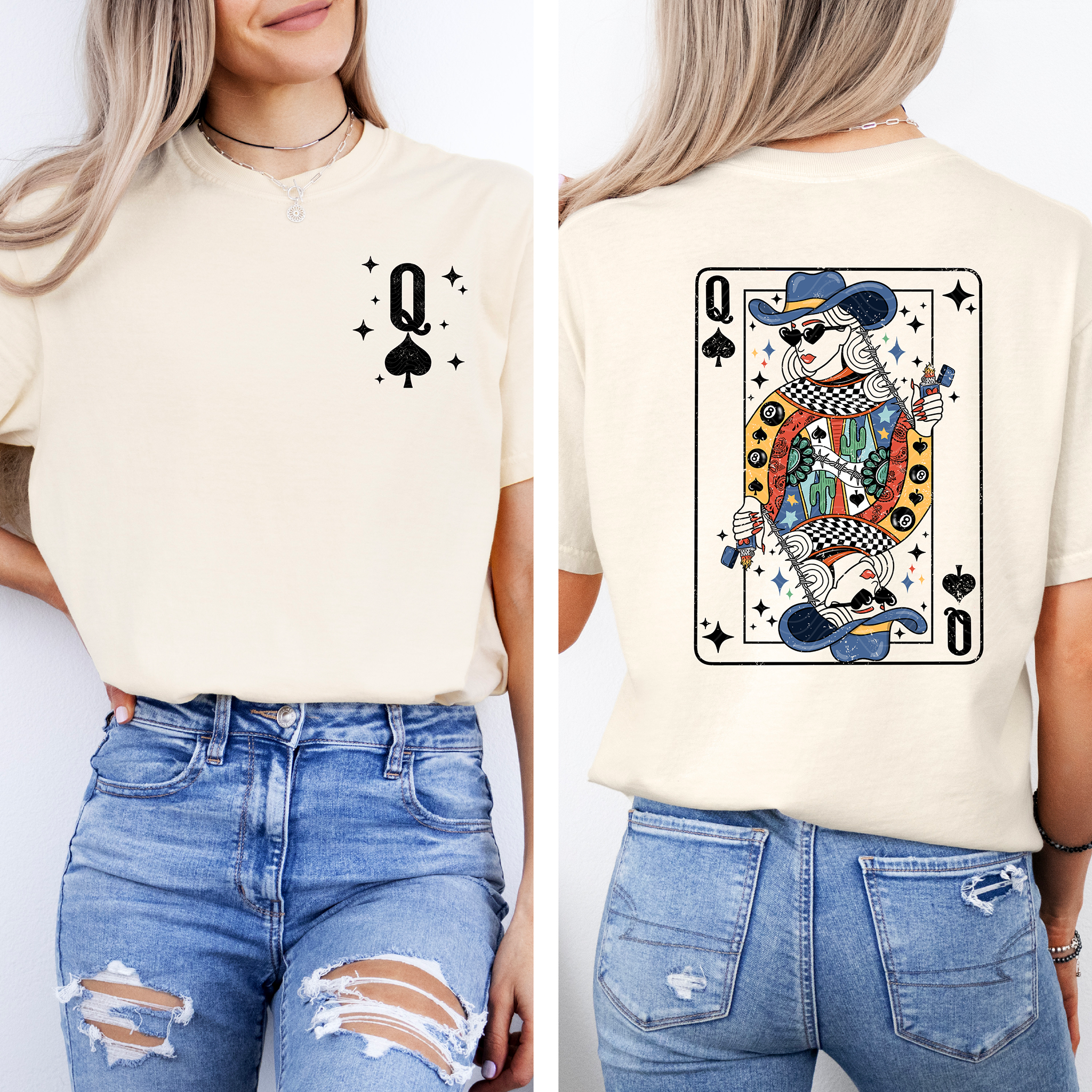 Cowgirl Queen Of Hearts