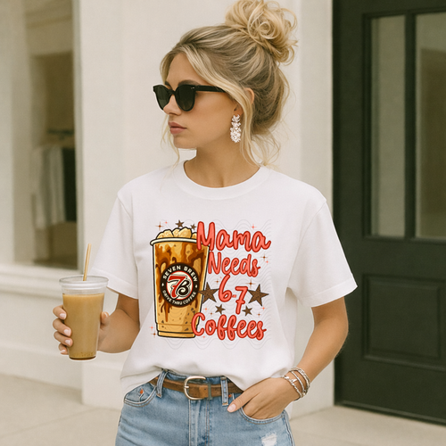 Load image 1 in gallery view. Mama Needs 67 Coffees