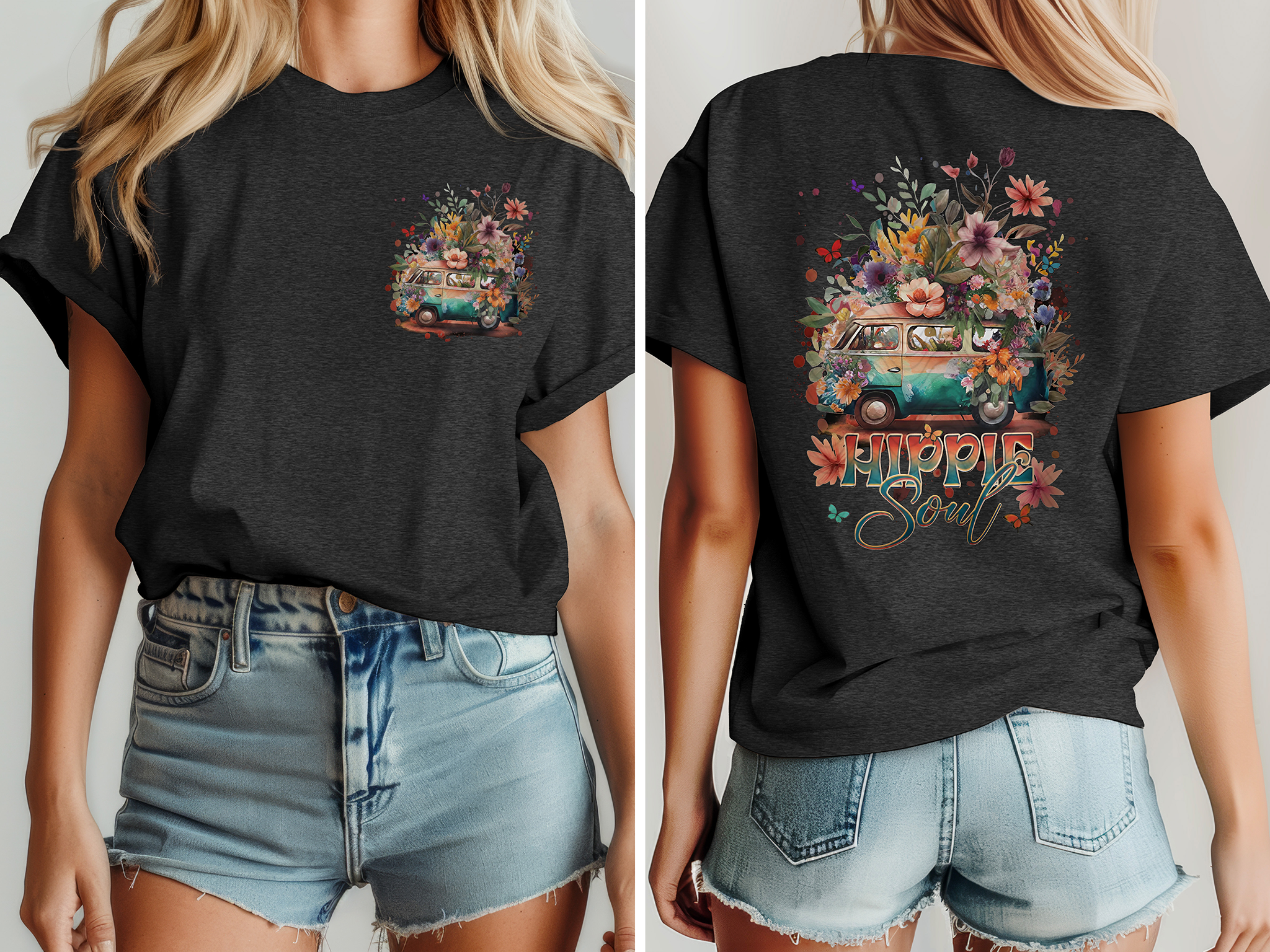 Boho Floral Hippie Soul