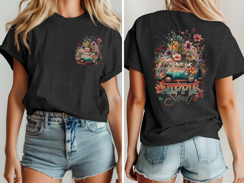 Load image 1 in gallery view. Boho Floral Hippie Soul