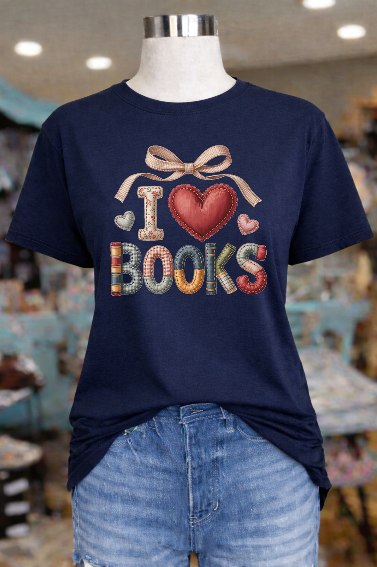 Patchwork I Love Books