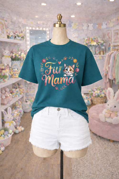 Load image 1 in gallery view. Watercolor Fur Mama