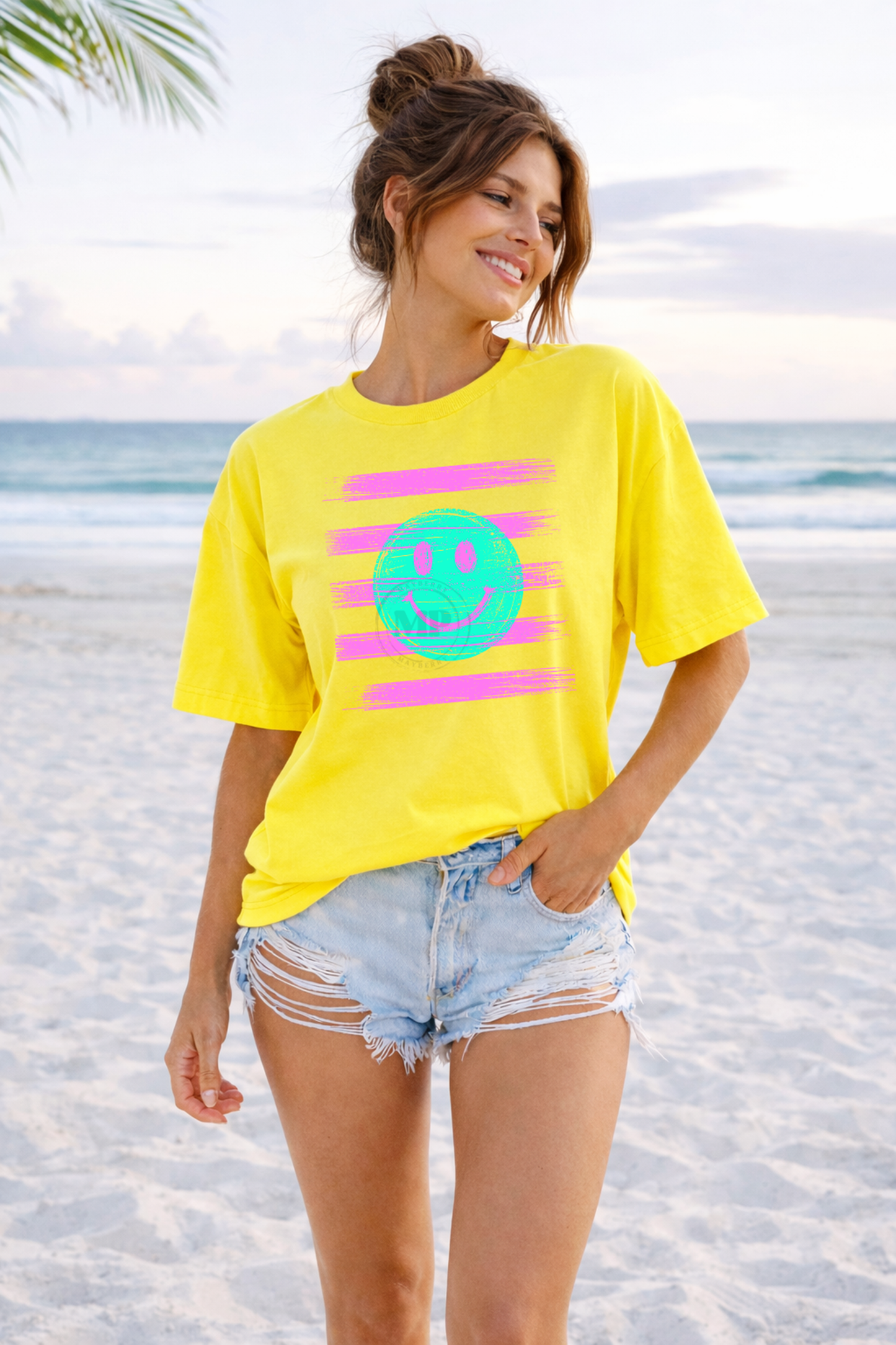 Bright Stripe Smiley
