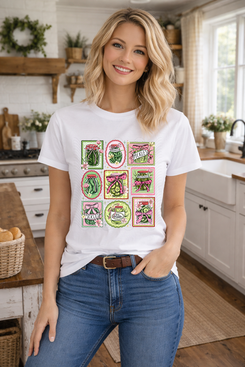 Load image 1 in gallery view. Cute Pickle Collage